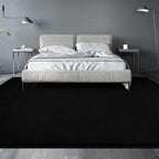 Large Area Rugs for Living Room Bedroom, 7x10 Feet Black Rug, Minimalist Modern - Image 5