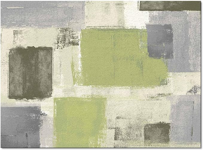 Sage Green Rectangular Area Rugs by Libaoge