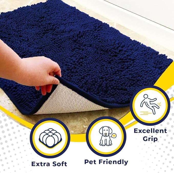 Muddy Mat® | Super Absorbent Door Mat Indoor, Microfiber Quick Dry Chenille - Image 3