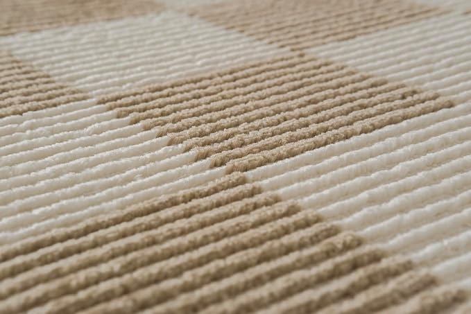 Revival Rugs Gambit 7'10"x10' Checkered Rug Washable Area Rug - Image 6