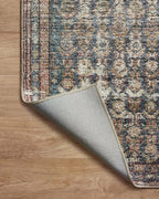 Loloi Amber Lewis Billie Collection BIL-02 Ocean/Brick 2'-6" x 12'-0", 0.19" - Image 11