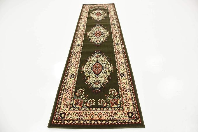 Unique Loom Reza Collection Traditional Persian Style Area Rug, 2 ft 7 in x 10 - Image 5