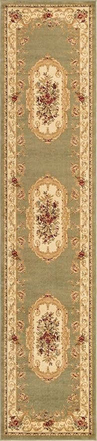 Unique Loom Versailles Collection Traditional Classic Floral Motif Area Rug - Image 9