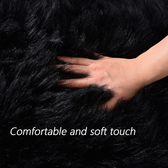 Latepis Black Carpet 4x6 Area Rug - Image 4