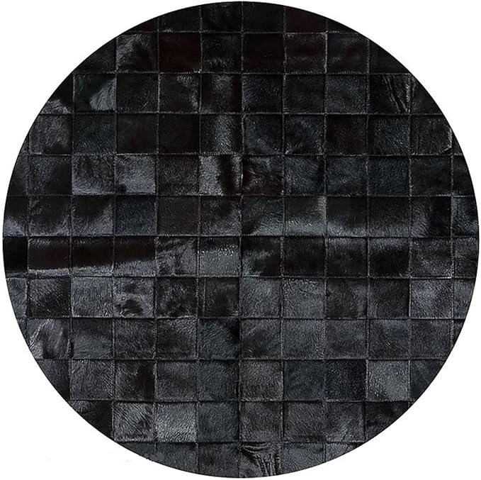 Round Area Rug – Soft Modern Carpet by SNALFEHOME