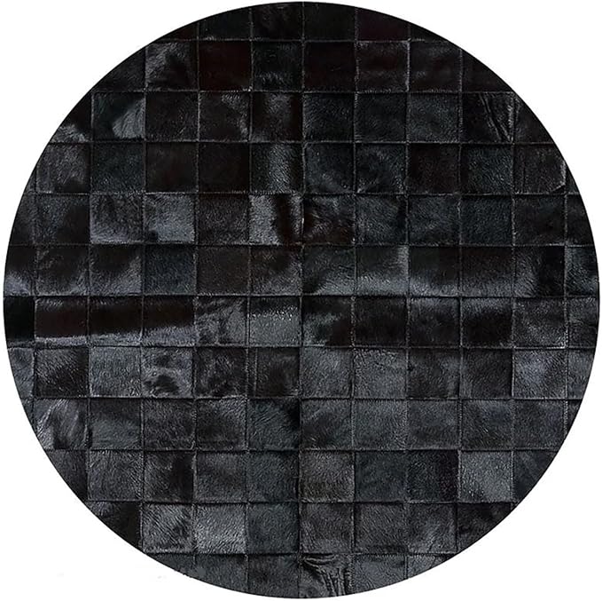 Round Area Rug – Soft Modern Carpet by SNALFEHOME