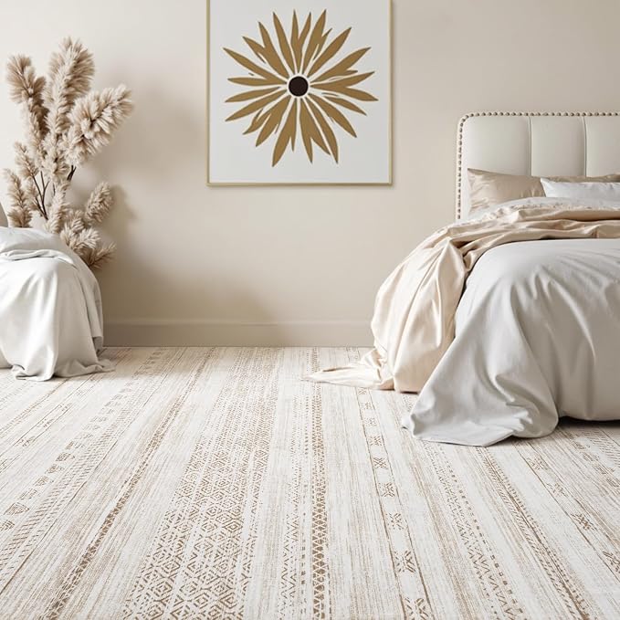 9x12 Area Rugs for Living Room Machine Washable Rug Distressed Indoor Carpet - Image 4
