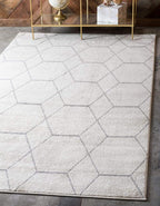 Unique Loom Trellis Frieze Collection Area Rug by UniqueLoom