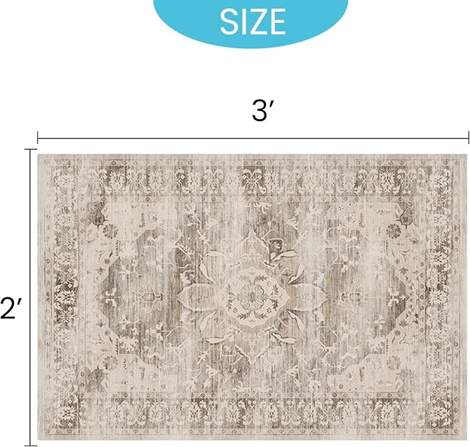 24" x 36" Washable Indoor Doormat 2x3 Entry Rug Welcome Mat Front Door Mat - Image 2
