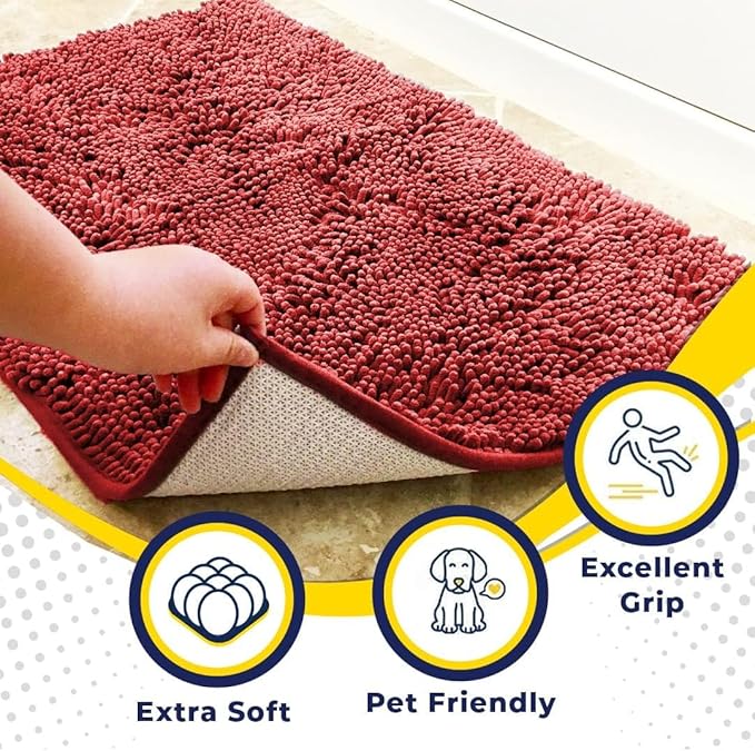 Muddy Mat® AS-SEEN-ON-TV Highly Absorbent Microfiber Door Mat and Pet Rug - Image 2
