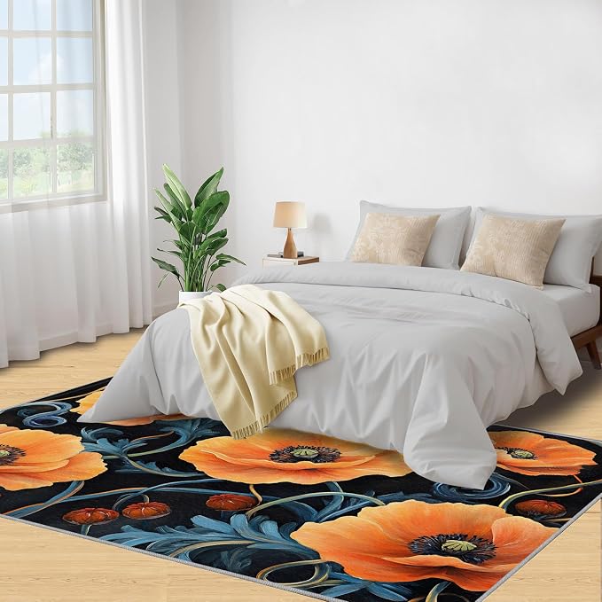 3x5 Poppy Dorm Rug - Image 4