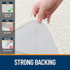 OLANLY Bathroom Rugs 44x32, Extra Soft Absorbent Chenille Bath Rugs, Rubber - Image 6
