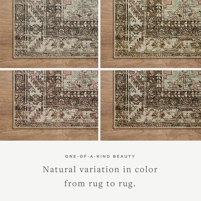 Loloi Amber Lewis Billie Collection, Clay & Sage 6'-0" x 9'-0" Area Rug – - Image 6