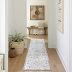 jinchan Kalen Runner Rug 2x6 Washable Hallway Rug Vintage Indoor Thin Retro by JINCHAN