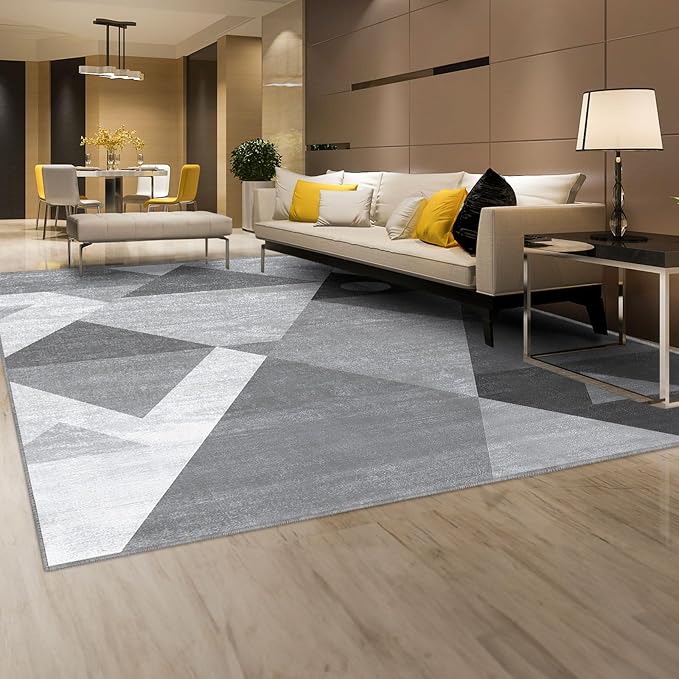 HOMFINE Washable Modern Area Rug - Image 3