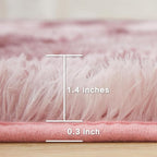 Andency 6x9 Area Rugs, Large Shag Fluffy Soft Shaggy Rugs - Image 2