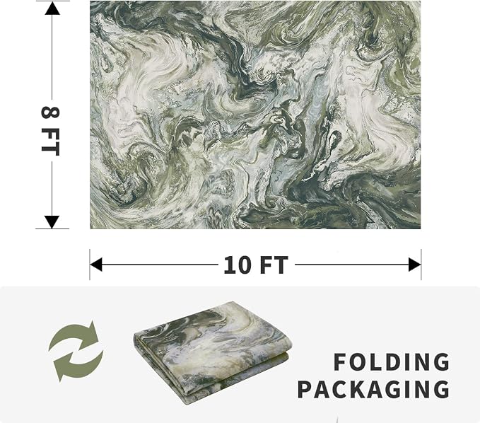 8x10 Area Rugs for Living Room, Modern Abstract Rug for Bedroom, Contemporary - Image 2