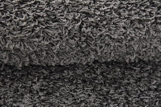Unique Loom Solid Shag Collection Area Rug - Image 16