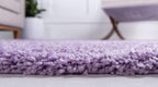 Unique Loom Solid Shag Collection Area Rug - Image 5