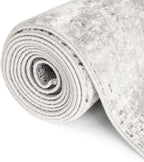 Rugs.com Leipzig Collection Rug – 12 Ft Runner Gray Low-Pile Rug Perfect - Image 9