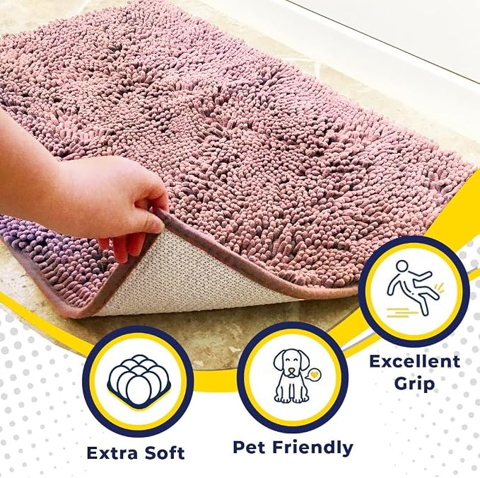 Muddy Mat® AS-SEEN-ON-TV Highly Absorbent Microfiber Door Mat and Pet Rug - Image 2