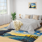 Black Cat Rugs for Bedroom - Image 4