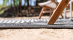 Unique Loom Sabrina Soto Outdoor Collection Geometric, Carved Area Rug - Image 4