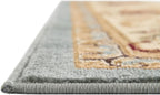 Rugs.com Chateau Collection Rug – 2' x 5' 3 Runner Light Blue Medium Rug Perfect - Image 7