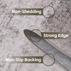 Area Rug 4x6 Washable Rug Beige - Image 4