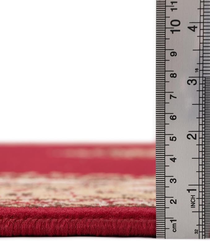Unique Loom Reza Collection Traditional Persian Style Area Rug, 9 x 12 ft - Image 2