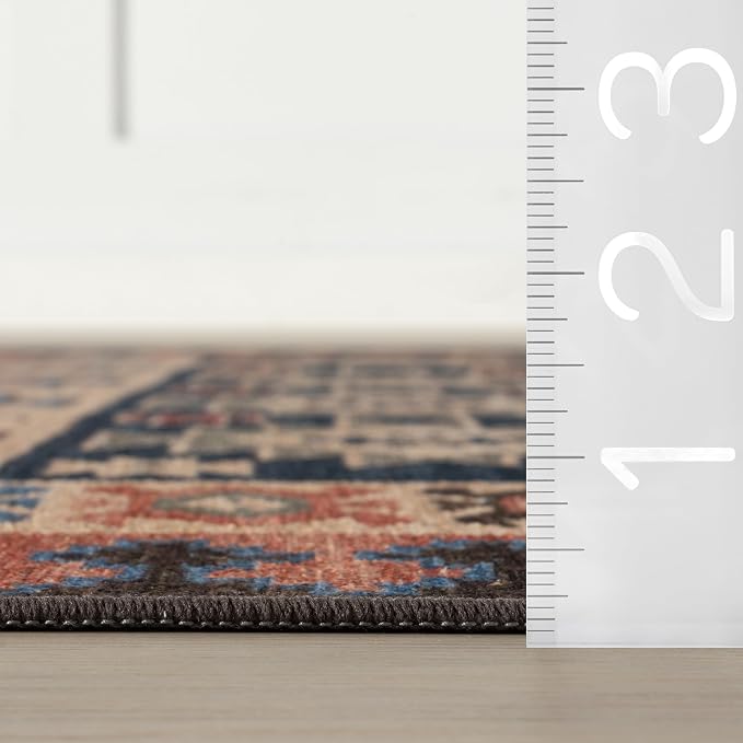 Dash & Albert Balsam Kilim Multi Machine Washable Rug, 9.5 X 13.5 Feet - Image 3
