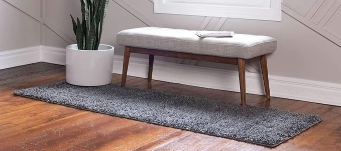 Unique Loom Davos Shag Collection Area Rug - Image 2