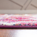 Rugs.com Lattice Frieze Collection Rug – 4' x 6' Multi Medium Rug Perfect - Image 4