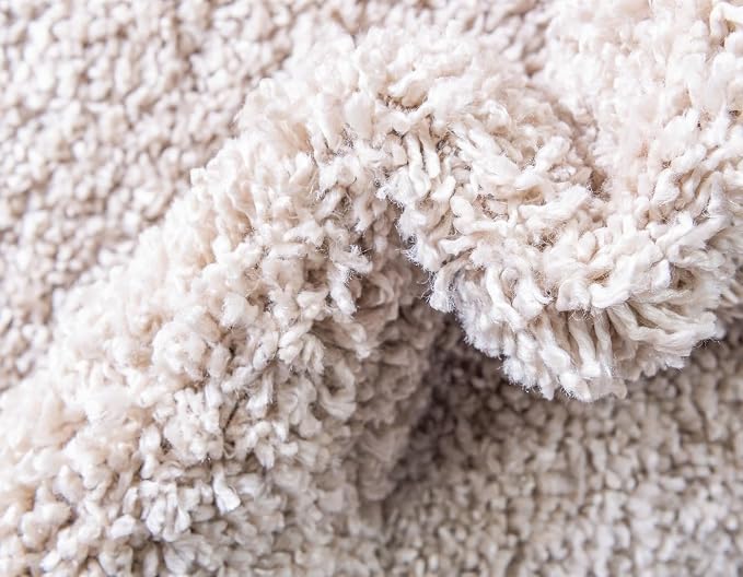 Unique Loom Davos Shag Collection Area Rug - Image 6
