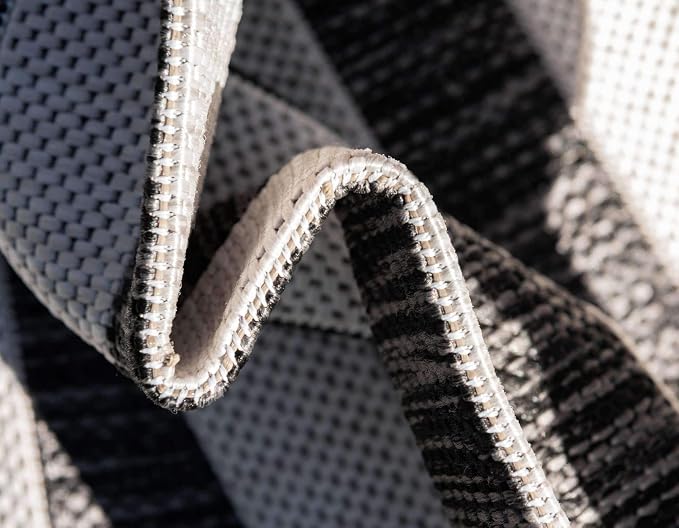 Unique Loom Outdoor Striped Collection Area Rug - Image 8