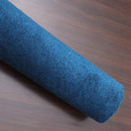 Rugsotic Carpets Hand Knotted Gabbeh Wool 10'x13' Area Rug Solid Blue L00111 - Image 7
