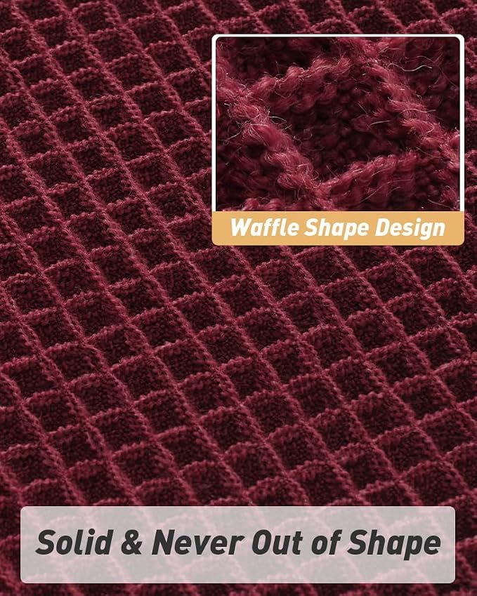 Upgraded Christmas Waffle Bath Mat, Super Absorbent Non Slip Bath Mats - Image 6