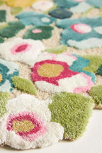 Cassia Wool Viscose Area Rug – 3’ x 5' – Handmade Wool Area Rugs –Yellow – Rugs - Image 3