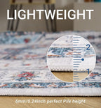 zesthome Area Rugs 9x12, Washable Rug Non-Slip Low Pile Rugs - Image 5