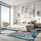 Rugshop Contemporary Circle Design Area Rug, Durable Fade-Resistant Carpet - Image 9