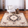 Unique Loom Versailles Collection Traditional Classic Floral Motif Area Rug by UniqueLoom