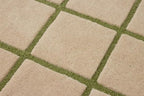 Scalloped Border Wool Area Rug - Image 7