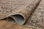 Loloi Amber Lewis Billie Collection, Ink & Salmon 2'-6" x 7'-6" Area Rug – - Image 6