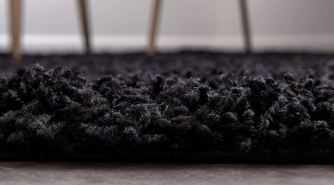 Unique Loom Solid Shag Collection Area Rug - Image 6