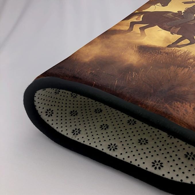 Running Horse Area Rug Washable Outdoor Rugs Anti-Slip Soft Carpet Entryway - Image 4