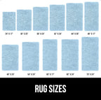 GORILLA GRIP Bath Rug Mat 60x24, Thick Soft Absorbent Chenille, Quick Dry - Image 6