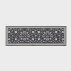 EVERGRACE Hallyway Area Runner Rugs 2x6, Boho Floral Faux Wool Indoor Outdoor - Image 8