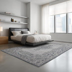Washable Rugs 5x7 Area Rugs for Living Room, Thin Carpet for Bedroom, Soft Faux - Image 3