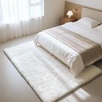 Fluffy Rug Shaggy Area Rug, Small Bedside Rug, Soft Fluffy Shaggy Entryway - Image 3