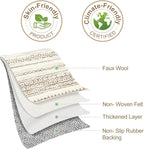 Nakagishi Area Rug Living Room Rugs: 5x7 Machine Washable Boho Large Neutral - Image 9